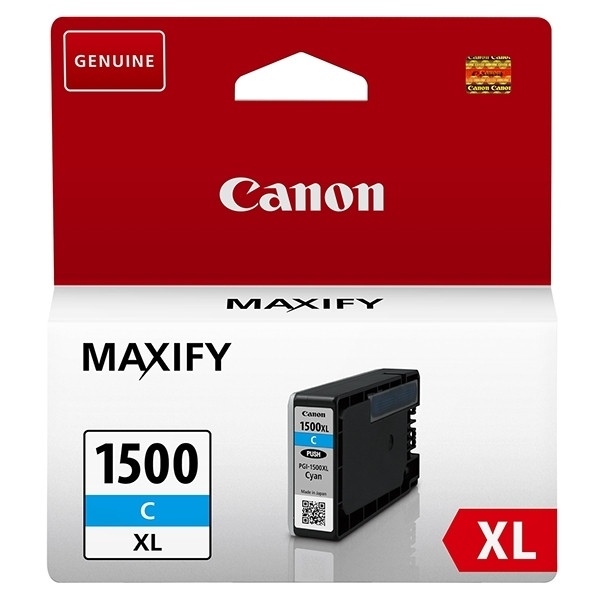Canon PGI-1500XL C cyan bläckpatron hög kapacitet (original) 9193B001 018524 - 1