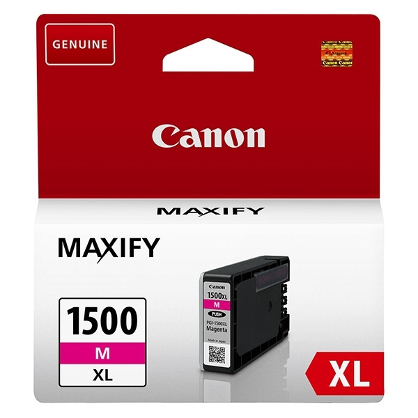 Canon PGI-1500XL M magenta bläckpatron hög kapacitet (original) 9194B001 9194B004 018526 - 1