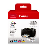 Canon PGI-1500 BK/C/Y/M bläckpatron 4-pack (original) 9218B005 9218B006 010298