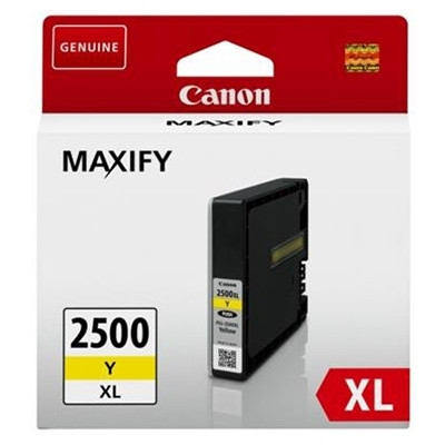 Canon PGI-2500XL Y gul bläckpatron hög kapacitet (original) 9267B001 018536 - 1