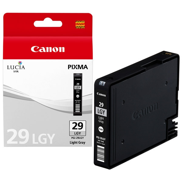 Canon PGI-29LGY ljusgrå bläckpatron (original) 4872B001 018750 - 1