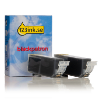 Canon PGI-525PGBK svart bläckpatron 2-pack (varumärket 123ink) 4529B006C 132103