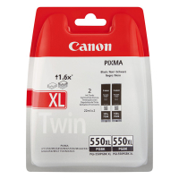 Canon PGI-550PGBK XL bläckpatron 2-pack (original) 6431B005 6431B010 018576