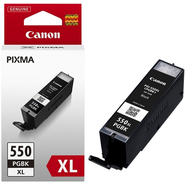 Canon PGI-550PGBK XL svart bläckpatron hög kapacitet (original) 6431B001 018800 - 1