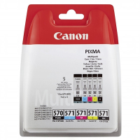Canon PGI-570PGBK/CLI-571 BK/C/M/Y bläckpatron 5-pack (original) 0372C004 0372C006 653045
