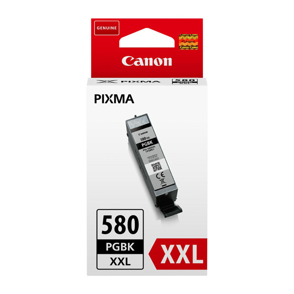 Canon PGI-580PGBK XXL pigmentsvart bläckpatron extra hög kapacitet (original) 1970C001 017458 - 1