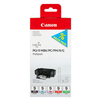 Canon PGI-9 MBK/PC/PM/R/G bläckpatron 5-pack (original) 1033B013 018568