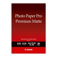Canon PM-101 Premium matte photo paper 210g A3+ (20 ark) 8657B007 154018