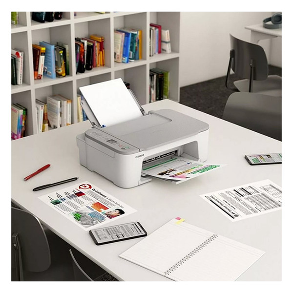 Canon Pixma TS3551i Allt-i-ett A4 bläckstråleskrivare med WiFi (3 i 1) | vit [5,5kg✔️] 4977C026 819278 - 8