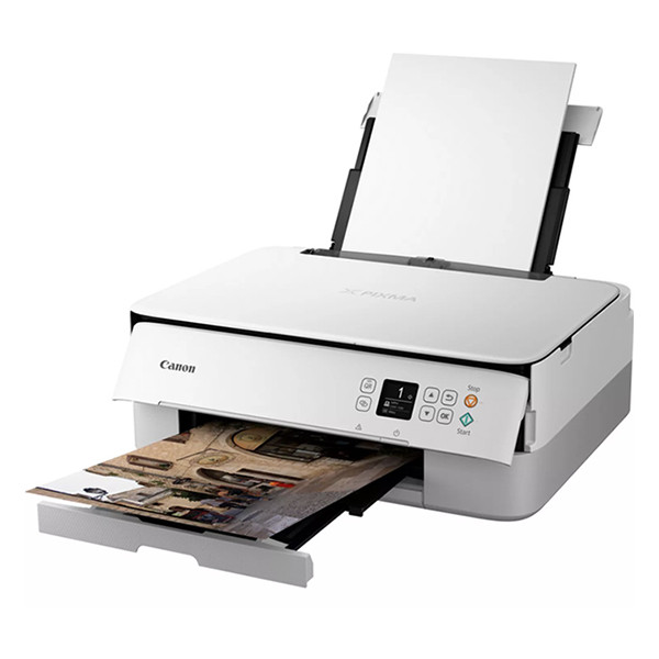 Canon Pixma TS5351i Allt-i-ett A4 bläckstråleskrivare med WiFi (3 i 1) vit [8kg✔️] 4462C106 819280 - 5