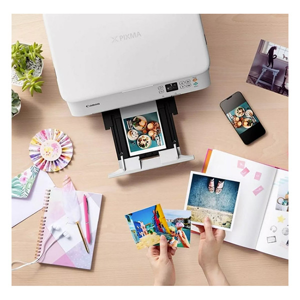 Canon Pixma TS5351i Allt-i-ett A4 bläckstråleskrivare med WiFi (3 i 1) vit [8kg✔️] 4462C106 819280 - 6
