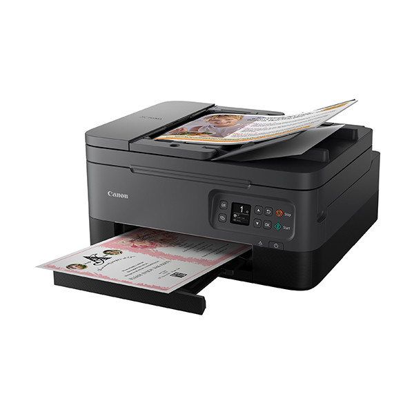 Canon Pixma TS7450a Allt-i-ett A4 bläckstråleskrivare med WiFi (3 i 1) svart [8,5kg] 4460C006 4460C056 819178 - 4