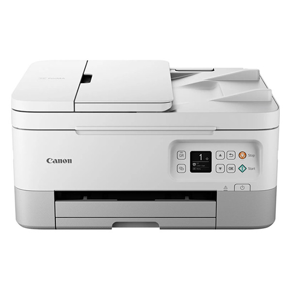 Canon Pixma TS7451i Allt-i-ett A4 bläckstråleskrivare med WiFi (3 i 1) | vit [11kg] 5449C026 819282 - 1