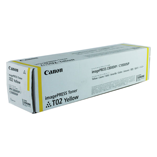 Canon T02 gul toner (original) 8532B001 070006 - 1