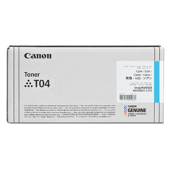 Canon T04 cyan toner (original) 2979C001 017520 - 1