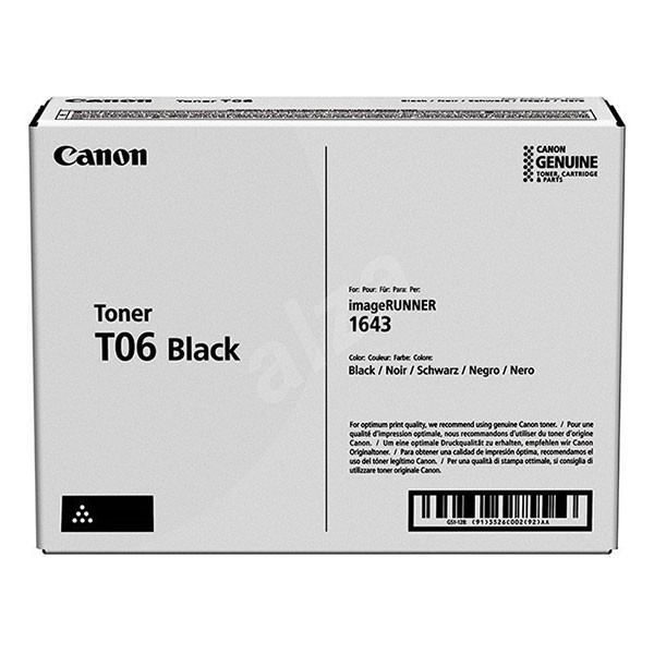 Canon T06 svart toner (original) 3526C002 017536 - 1