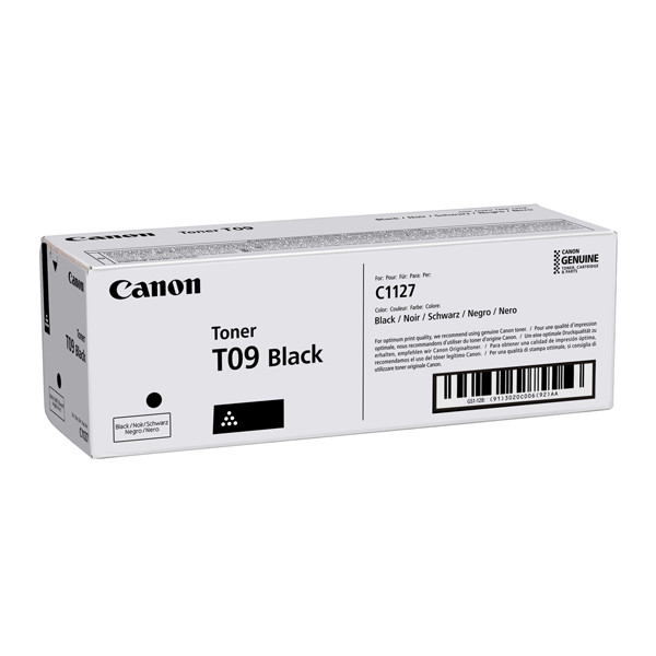 Canon T09 svart toner (original) 3020C006 017576 - 1