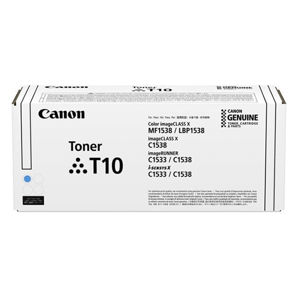 Canon T10 cyan toner (original) 4565C001 010470 - 1