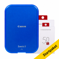 Canon Zoemini 2 mobil fotoskrivare (marinblå) | Startpaket 819358