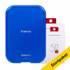 Canon Zoemini 2 mobil fotoskrivare (marinblå) | Startpaket 819358 - 1