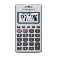 Miniräknare | Casio HL-820VA 502342