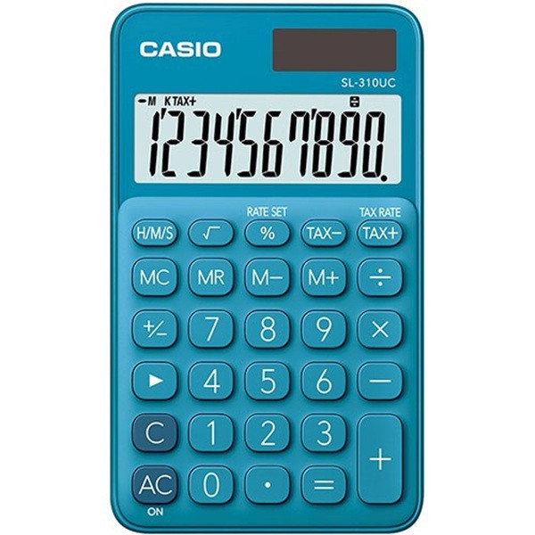 Miniräknare | Casio SL-310UC | blå 502354 - 1
