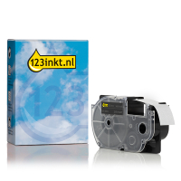 Casio XR-18BKS | silver text - svart märkband | 18mm (varumärket 123ink) 056370