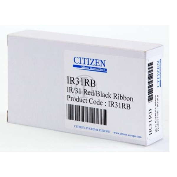 Citizen IR-31RB svart röd färgband (original) IR31RB 066002 - 1
