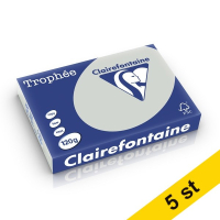 Clairefontaine ​​​​​​​​​​​​​​​​​​​​​​​​​​​​​​​​​​​​​​​​​​​​​​​​​​​​​​​​​​​​​​​120g A4 papper | ljusgrå | Clairefontaine 1273PC | 1250 ark [10kg]  250482