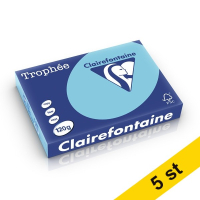 Clairefontaine ​​​​​​​​​​​​​​​​​​​​​​​​​​​​​​​​​​​​​​​​​​​​​​​​​​​​​​​​120g A4 papper | klarblå | Clairefontaine 1282PC | 1250 ark [10kg]  250481