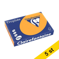 Clairefontaine ​​​​​​​​​​​​​​​​​​​​​​​​​​​​​​​​​​​​​​​​​​120g A4 papper | orange | Clairefontaine 1205PC | 1250 ark [10kg]  250479