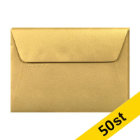 Clairefontaine ​​​​​​​​​​​​​​​​​​​​​Kuvert 120g C6 | guld | Clairefontaine 26086C | 50st  424783