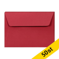 Clairefontaine ​​​​​​​​​​​​​​​​​​​​​Kuvert 120g C6 | intensiv röd | Clairefontaine 26586C | 50st  424780