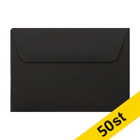 Clairefontaine ​​​​​​​​​​​​​​​​​​​​​Kuvert 120g C6 | svart | Clairefontaine 26836C | 50st  424781