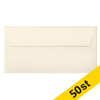 Clairefontaine ​​​​​​​​​​​​​​​​​​​​​Kuvert 120g EA5/6 | elfenben | Clairefontaine 26445C | 50st  424785