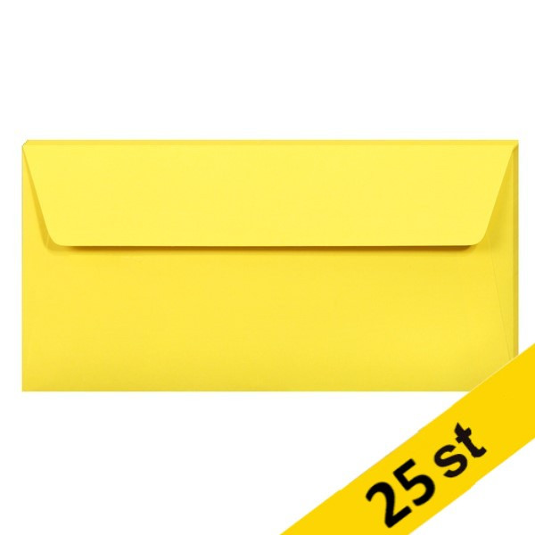 Clairefontaine ​​​​​​​​​​​​​​​​​​​​​Kuvert 120g EA5/6 | intensiv gul | Clairefontaine 26565C | 25st  424788 - 1