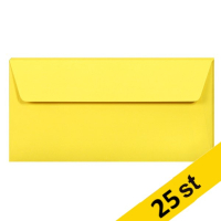 Clairefontaine ​​​​​​​​​​​​​​​​​​​​​Kuvert 120g EA5/6 | intensiv gul | Clairefontaine 26565C | 25st  424788