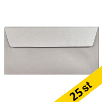 Clairefontaine ​​​​​​​​​​​​​​​​​​​​​Kuvert 120g EA5/6 | silver | Clairefontaine 26075C | 25st  424794