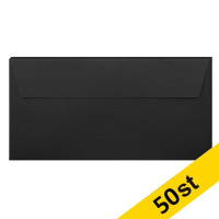 Clairefontaine ​​​​​​​​​​​​​​​​​​​​​Kuvert 120g EA5/6 | svart | Clairefontaine 26835C | 50st  424793