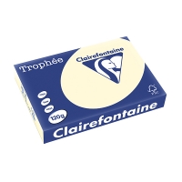 Clairefontaine ​​​​​​​120g A4 papper | elfenben | 250 ark | Clairefontaine 1242C 250071