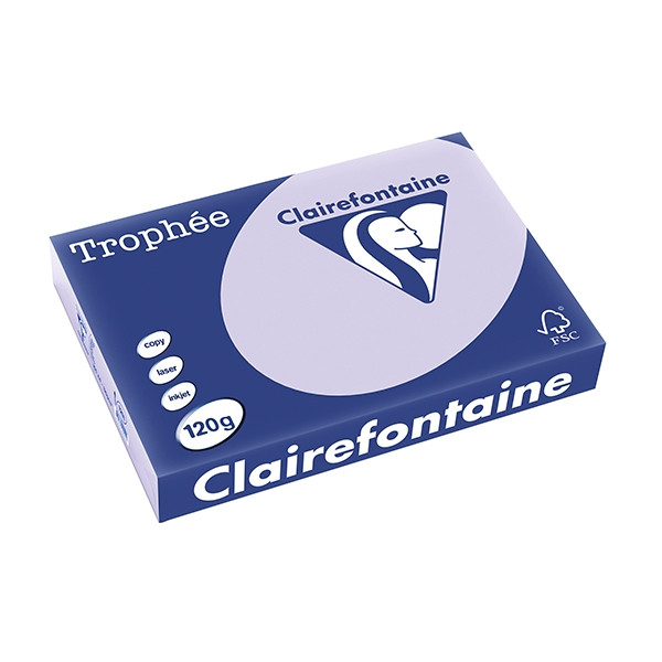 Clairefontaine ​​​​​​​120g A4 papper | lila | 250 ark | Clairefontaine 1211C 250076 - 1