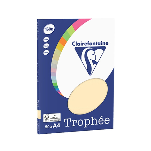 Clairefontaine ​​​​​​​160g A4 papper | ädelsten | 50 ark | Clairefontaine 4156C 250065 - 1