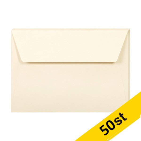 Clairefontaine ​​​​​​​Kuvert 120g C6 | elfenben | Clairefontaine 26446C | 50st  424773 - 1