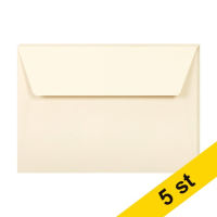 Clairefontaine ​​​​​​​Kuvert 120g C6 | elfenben | Clairefontaine 26446C | 5st 26446C 250328