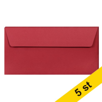 Clairefontaine ​​​​​​​Kuvert 120g EA5/6 | intensiv röd | Clairefontaine 26585C | 5st 26585C 250323