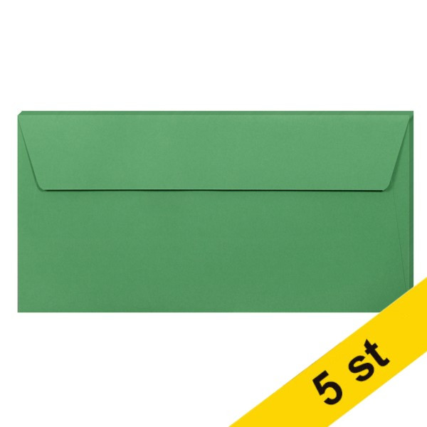 Clairefontaine ​​​​​​​Kuvert 120g EA5/6 | skogsgrön | Clairefontaine | 5st 26595C 250318 - 1