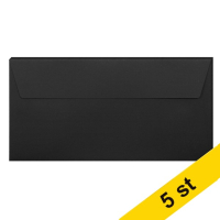 Clairefontaine ​​​​​​​Kuvert 120g EA5/6 | svart | Clairefontaine 26835C | 5st 26835C 250324