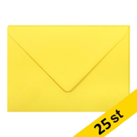 Clairefontaine ​​​​Kuvert ​​​120g C5 | intensiv gul | Clairefontaine 26562C | 25st  424764
