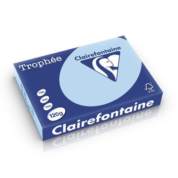 Clairefontaine 120g A4 papper | blå | 250 ark | Clairefontaine 1213C 250205 - 1