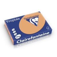 Clairefontaine 120g A4 papper | karamell | 250 ark | Clairefontaine 1244C 250196